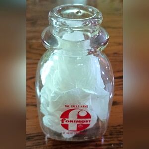 Foremost Half Pint Vintage Milk Bottle